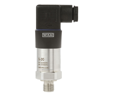 Range: 0 to 1 Bar with 4-20 mA 2 Wire S-11 Heavy Duty Pressure Transmitter or Transducer for All Industrial and Hydraulic Application Along with Calibration Certificate by Wika Model 